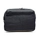 Black Waxed Canvas & Black Leather Camera Bag Insert by Cam-in