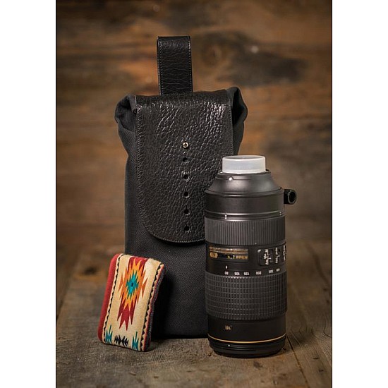 Large Black Sightseer Lens Pouch by HoldFast