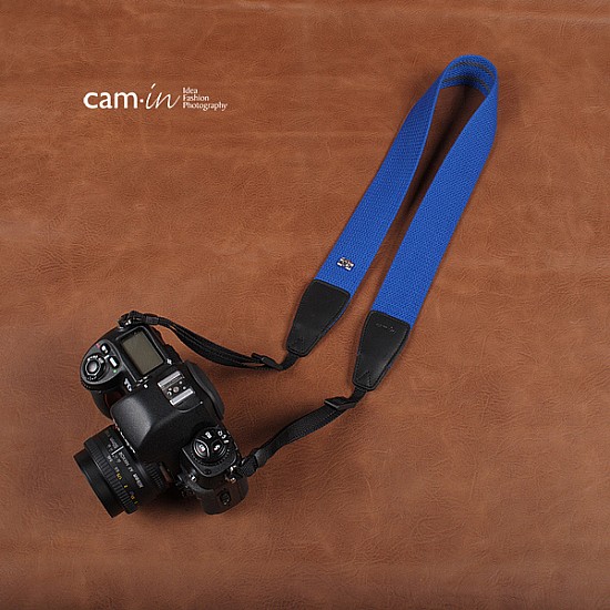 Royal Blue Non-slip Camera Strap by Cam-in