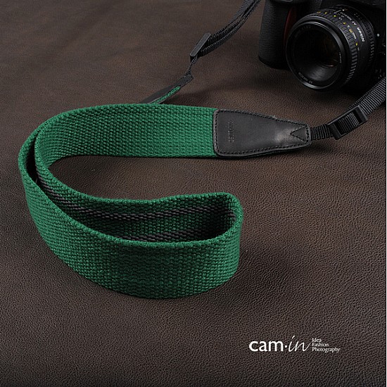 Green Adjustable Non-slip Camera Strap by Cam-in
