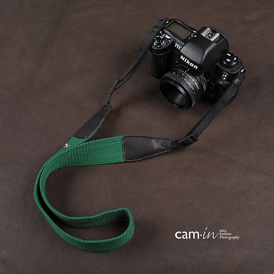 Green Adjustable Non-slip Camera Strap by Cam-in