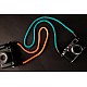 Mint Green Woven Cotton Rope Camera Strap with ring connection by Cam-in (95cm)