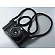Black Woven Cotton Rope Camera Strap with ring connection by Cam-in - 95cm