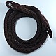 Brown Woven Cotton Rope Camera Strap with ring connection by Cam-in - 95cm