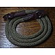 Khaki Woven Cotton Rope Camera Strap with ring connection by Cam-in (95cm)