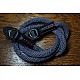 Grey Woven Cotton Rope Camera Strap with ring connection by Cam-in (95cm)