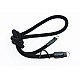 Black Chenille Rope Camera Strap With Ring Connection by Cam-in