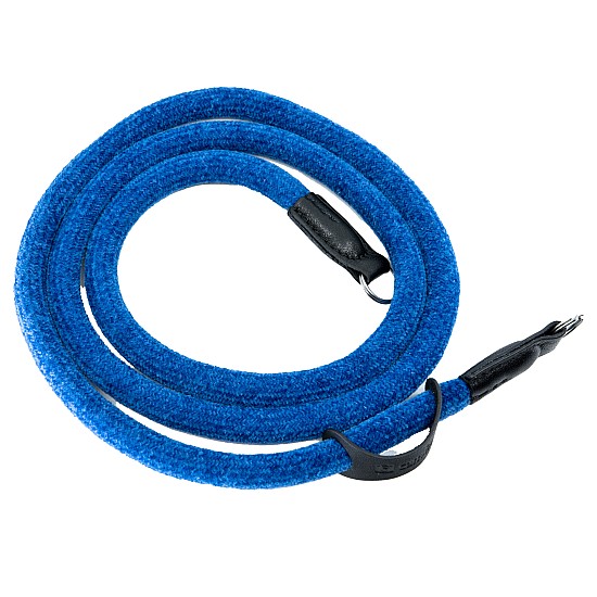 Blue Chenille Rope Camera Strap With Ring Connection by Cam-in