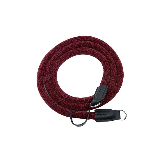 Burgundy Chenille Rope Camera Strap With Ring Connection by Cam-in