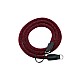 Burgundy Chenille Rope Camera Strap With Ring Connection by Cam-in