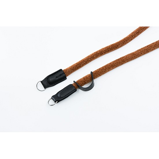 Ochre Chenille Rope Camera Strap With Ring Connection by Cam-in