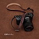 Brown Leather Adjustable DSLR Camera Strap by Cam-in