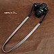 Grey Leather adjustable DSLR Camera Strap by Cam-in