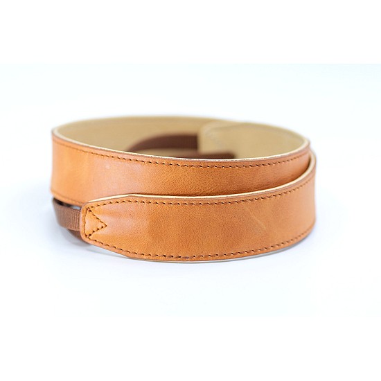 Rich Tan Leather DSLR Camera Strap by Cam-in