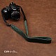 Green Leather Adjustable DSLR Camera Strap by Cam-in