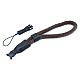 Brown Rope Camera Wrist Strap with String Loop Connection & Quick Release - Cam-in