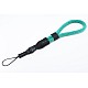 Mint Green Rope Camera Wrist Strap with String Loop Connection & Quick Release - Cam-in