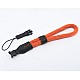 Orange Rope Camera Wrist Strap with String Loop Connection & Quick Release - Cam-in