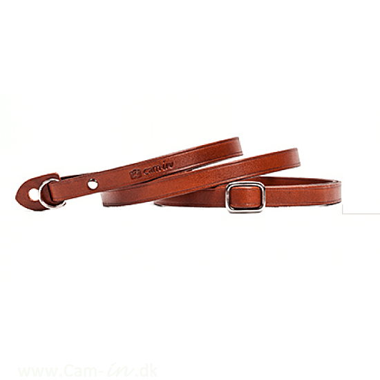 Brown Adjustable Leather Camera Strap with ring connection by Cam-in