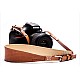 Tan Leather Luxury DSLR camera strap by Cam-in