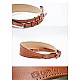 Tan Leather Luxury DSLR camera strap by Cam-in