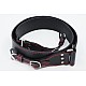 Black Leather Camera Strap with Ring Connection