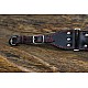 Black Leather Camera Strap with Ring Connection