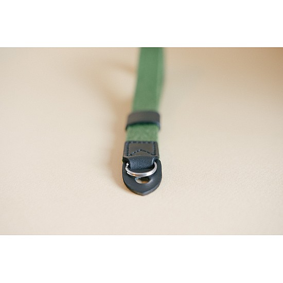 Forest Green Cotton Camera Wrist Strap by Cam-in - Ring Connection