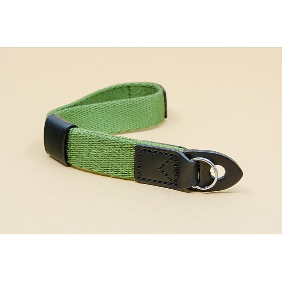 Forest Green Cotton Camera Wrist Strap by Cam-in - Ring Connection