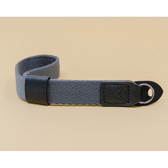 Grey Cotton Camera Wrist Strap by Cam-in - Ring Connection