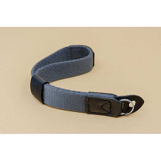 Grey Cotton Camera Wrist Strap by Cam-in - Ring Connection