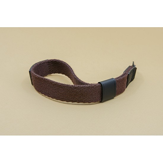 Brown Cotton Camera Wrist Strap by Cam-in - Ring Connection