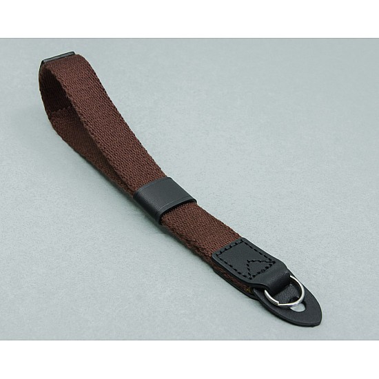 Brown Cotton Camera Wrist Strap by Cam-in - Ring Connection