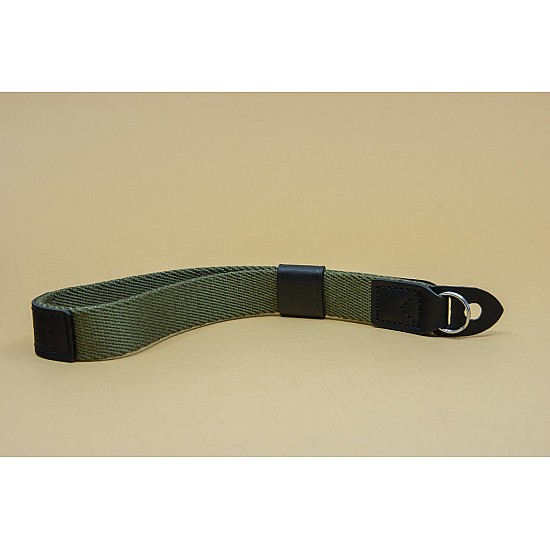 Olive Green Cotton Camera Wrist Strap by Cam-in - Ring Connection