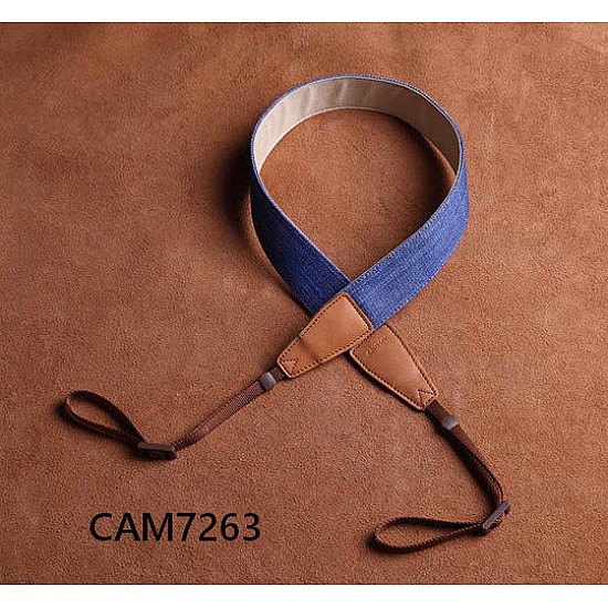 Blue Denim DSLR Camera Strap by Cam-in