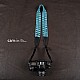Wavy Blue Woven Cotton Camera Strap by Cam-in