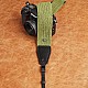 Green Wide Woven Cotton DSLR Camera Strap by Cam-in