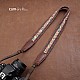 Brown & Rainbow Cotton Woven DSLR Camera Strap by Cam-in