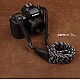 Black/Blue/Grey Woven Cotton DSLR Camera Neck Strap by Cam-in