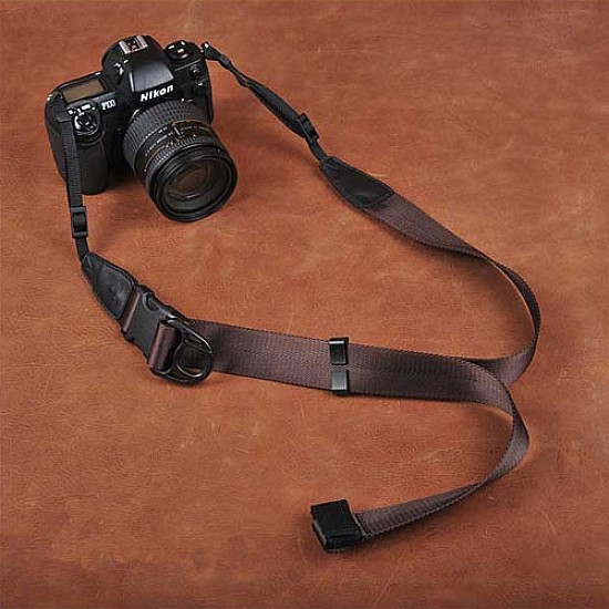 Brown Adjustable 'Ninja' Camera Sling Strap by Cam-in
