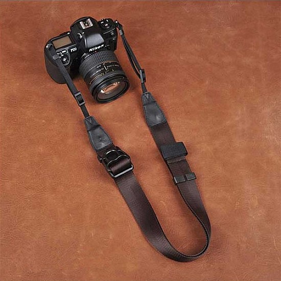 Brown Adjustable 'Ninja' Camera Sling Strap by Cam-in