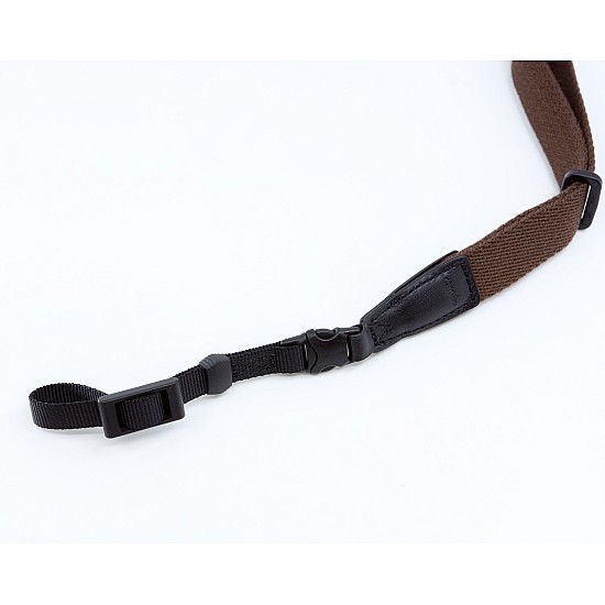 Brown Cotton Camera Wrist Strap by Cam-in - Flat Mount