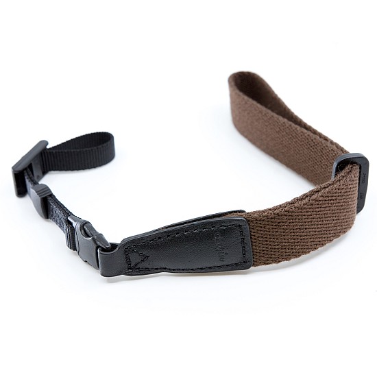 Brown Cotton Camera Wrist Strap by Cam-in - Flat Mount