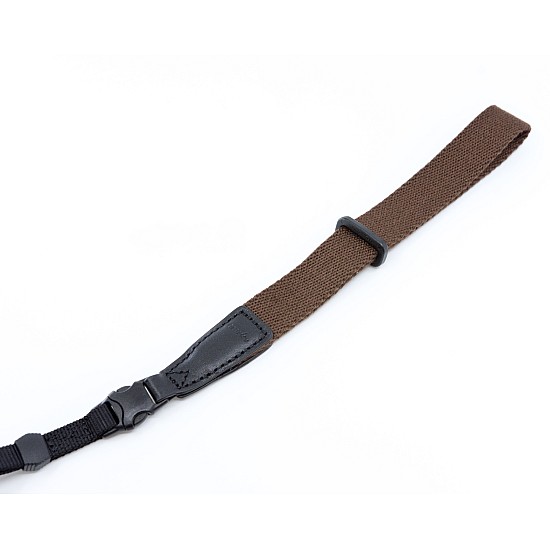 Brown Cotton Camera Wrist Strap by Cam-in - Flat Mount