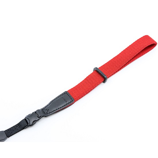 Red Cotton Camera Wrist Strap by Cam-in - Flat Mount