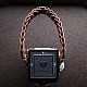 Short Black Leather Rolleiflex Camera Strap by Cam-in