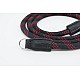 Black & Red Nylon Rope Camera Strap with Ring Connection by Cam-in - 125cm