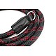 Black & Red Nylon Rope Camera Strap with Ring Connection by Cam-in - 95cm