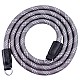 Grey & White Nylon Rope Camera Strap with Ring Connection by Cam-in - 125cm