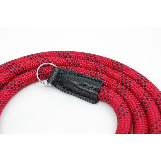 Red & Black Nylon Rope Camera Strap with Ring Connection by Cam-in - 125cm (Customer Return)